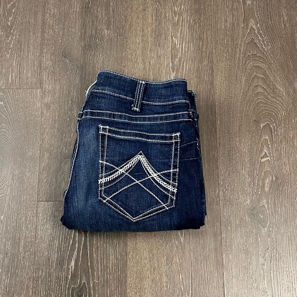 Ariat Women's Boot Cut Jeans - Dark Blue
